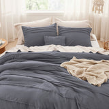 Pinch Pleat Comforter Set