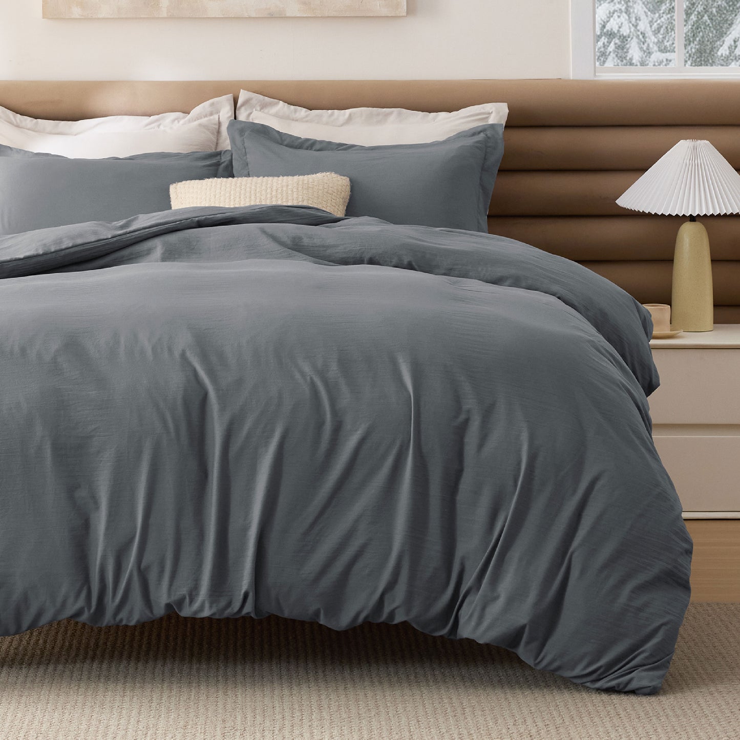 Prewashed Cotton-like Down Alternative Bed-in-a-bag