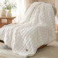 GentleSoft® Bubble Sherpa Fleece Blanket