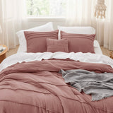 Pinch Pleat Comforter Set