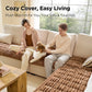 Comfy Fleece Pet Sofa Cover