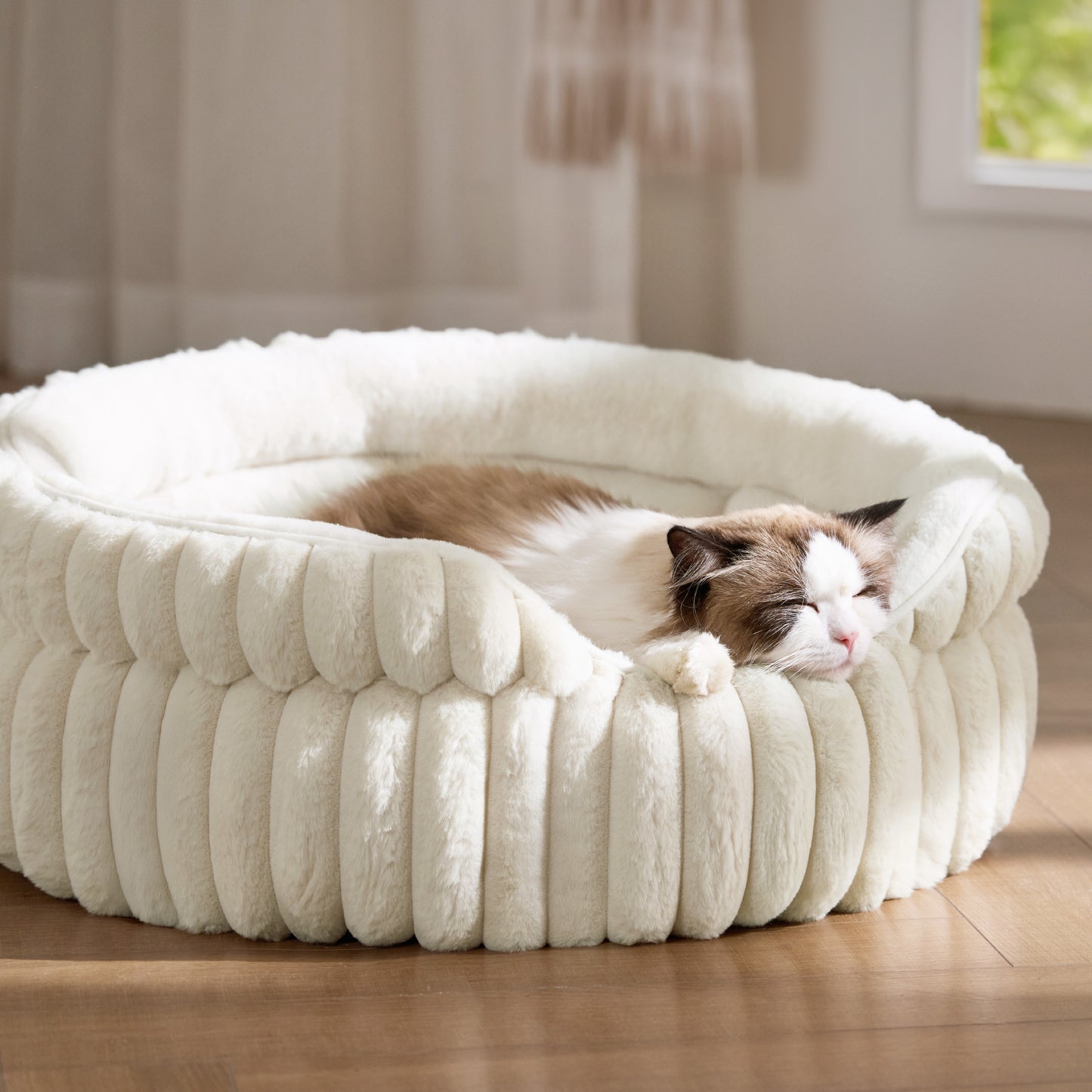 ComfyFleece™ Dual-layer Cat Bed