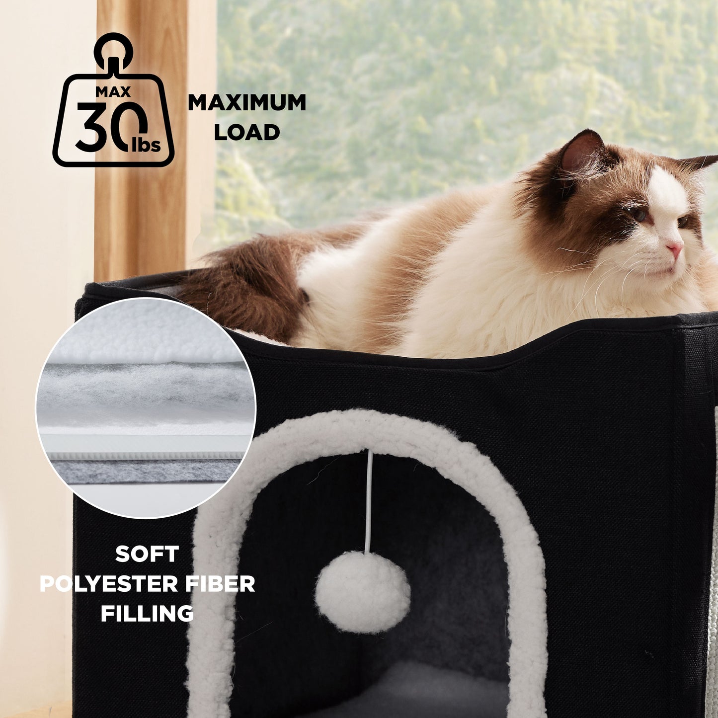 Cat Beds for Indoor Pet Cat House