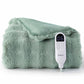 Bubble Faux Fur Heated Blanket