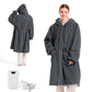 GentleSoft® Heated Faux Cashmere Blanket Hoodie