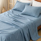 Cotton-Like Striped Sheet Sets