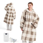 GentleSoft® Heated Faux Cashmere Blanket Hoodie