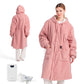 GentleSoft® Heated Faux Cashmere Blanket Hoodie