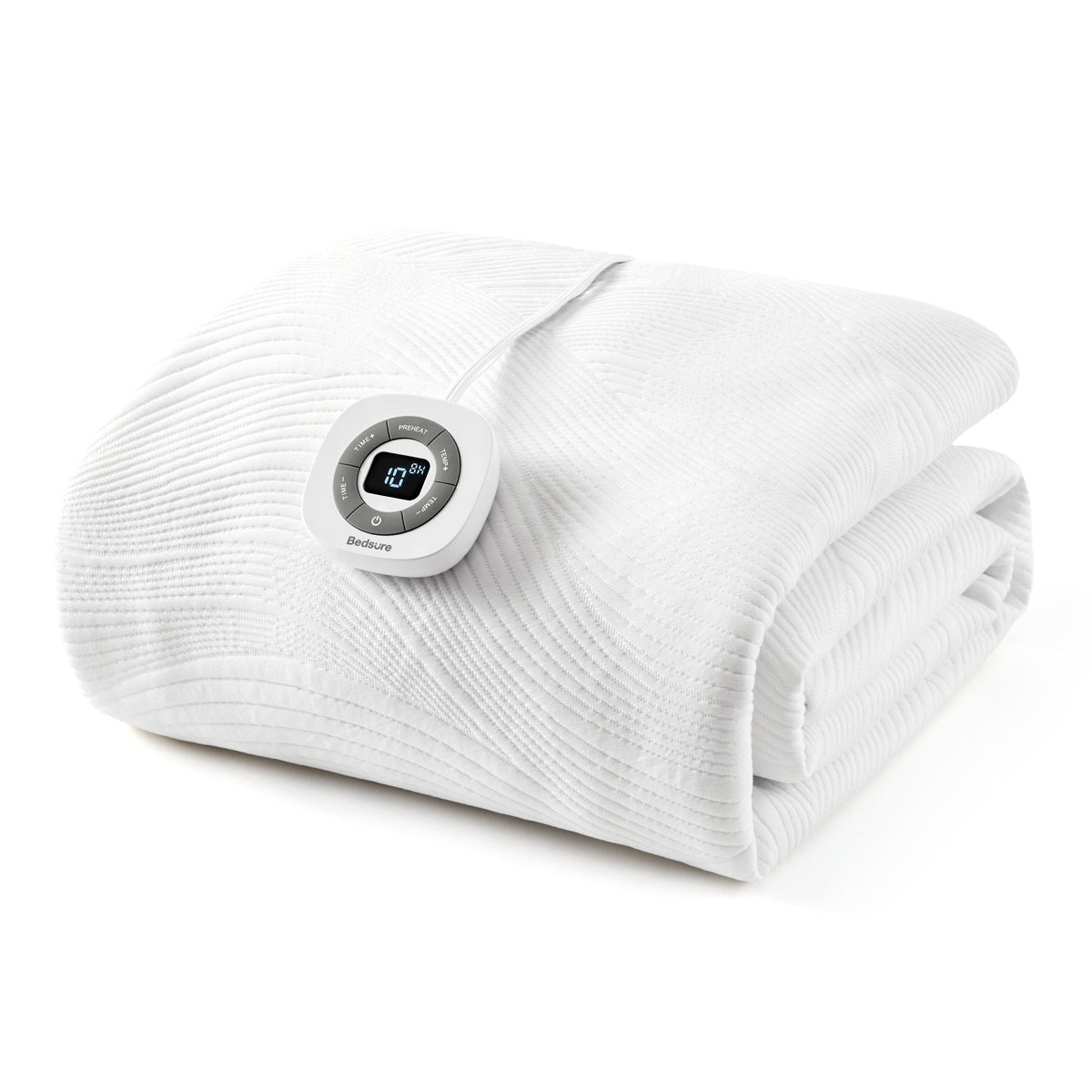 Luxury Jacquard Heated Mattress Pad