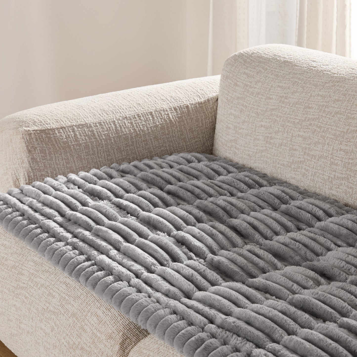 Comfy Fleece Pet Sofa Cover
