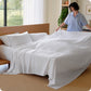 PureWoven™ 6-Piece Washed Cotton Sheet Set