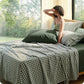 PureWoven™ 6-Piece Washed Cotton Sheet Set