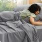 PureWoven™ 6-Piece Washed Cotton Sheet Set