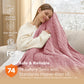 Ribbed Heated Blanket