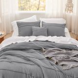 Pinch Pleat Comforter Set