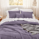 Pinch Pleat Comforter Set