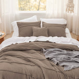 Pinch Pleat Comforter Set