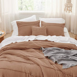 Pinch Pleat Comforter Set