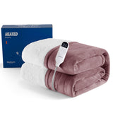 Bedsure Electric Heated Flannel Blanket