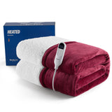 Bedsure Electric Heated Flannel Blanket