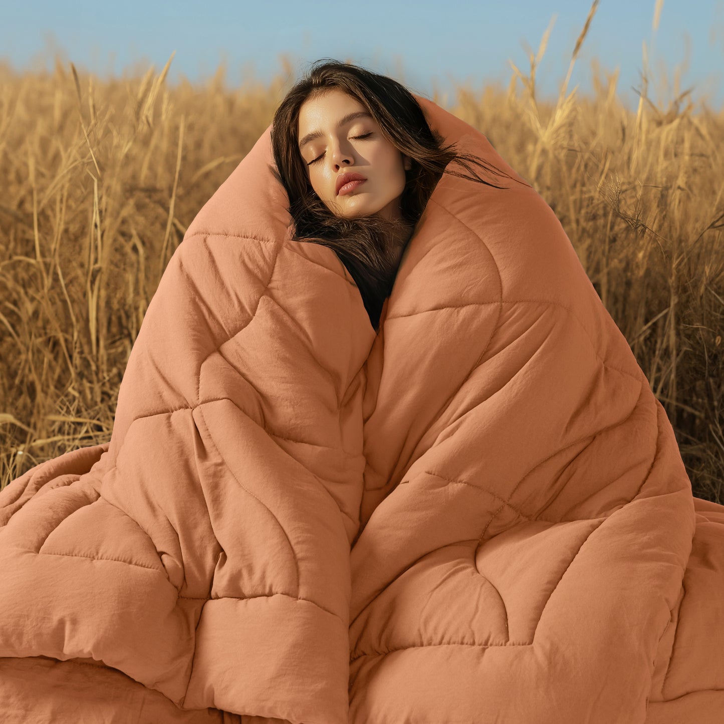 Prewashed Quilted Comforter