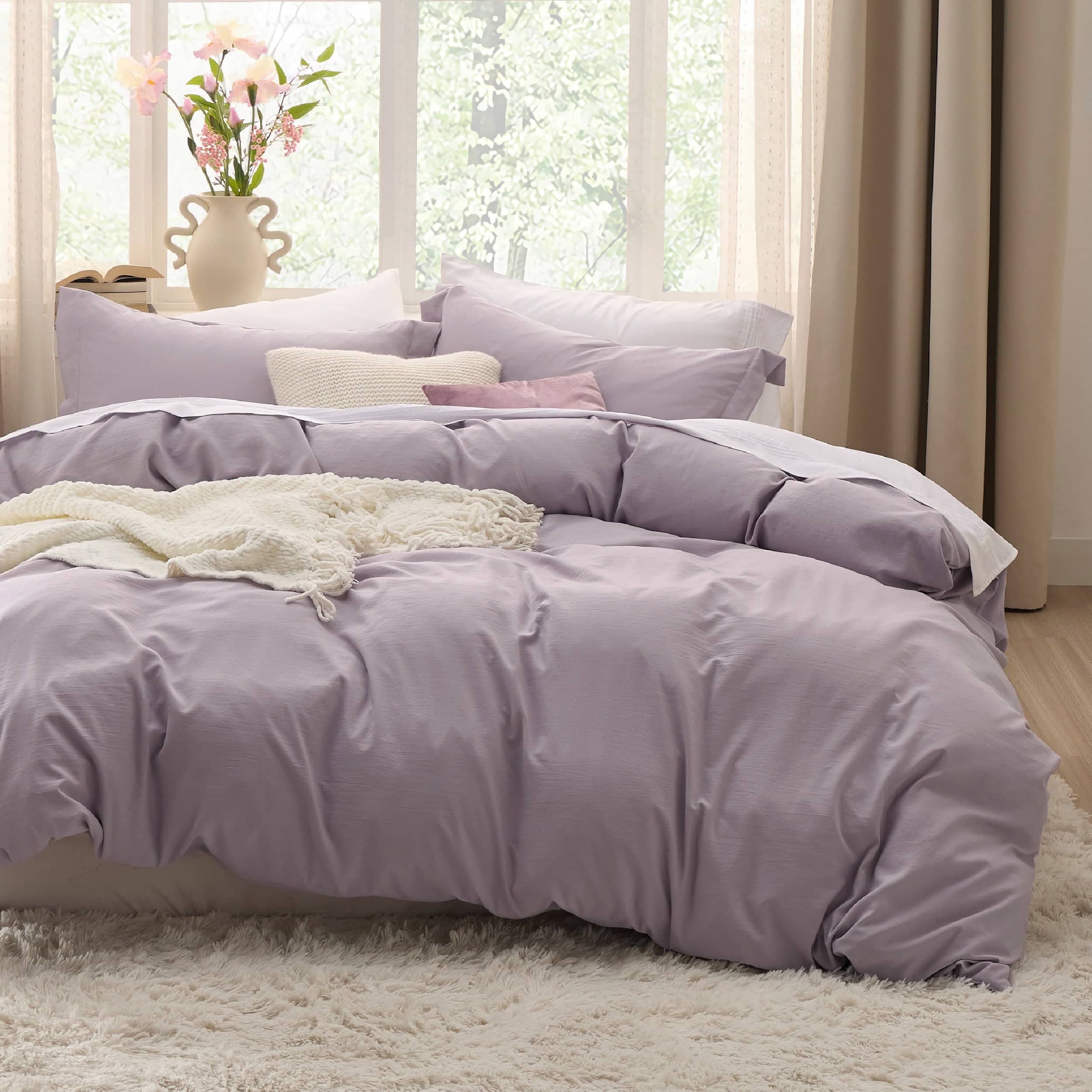 ButterySoft Ultra Soft Hypoallergenic Microfiber Duvet Cover Set