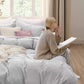 Prewashed Polyester Microfiber Duvet Cover Set