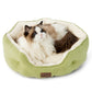 Solid Round Pet Bed