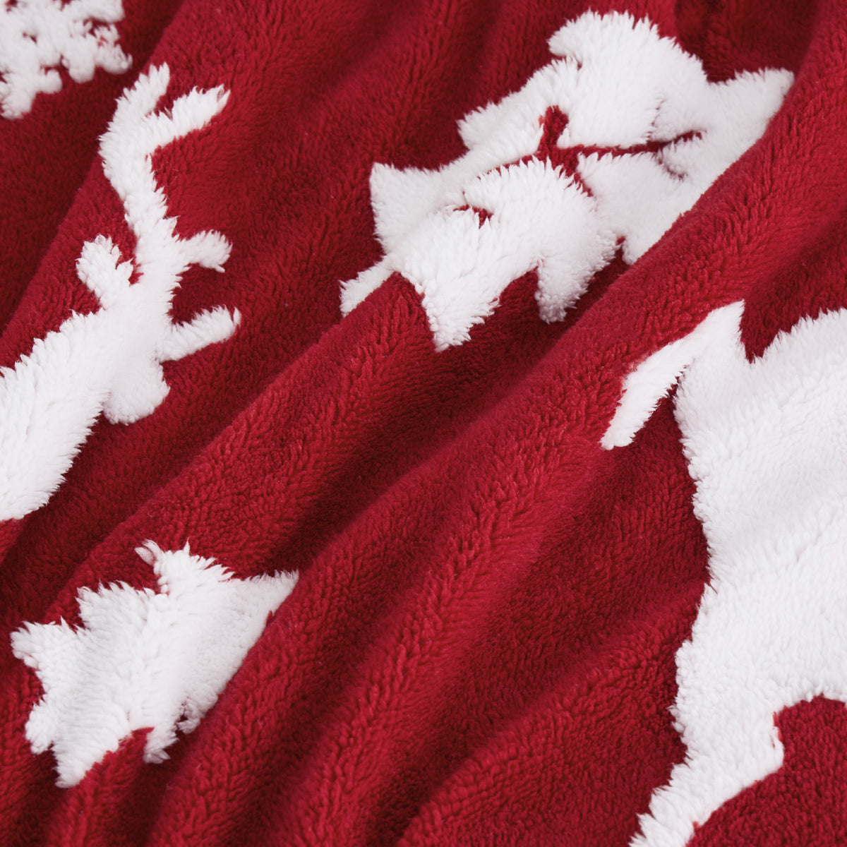 Christmas Fuzzy Sherpa Blanket