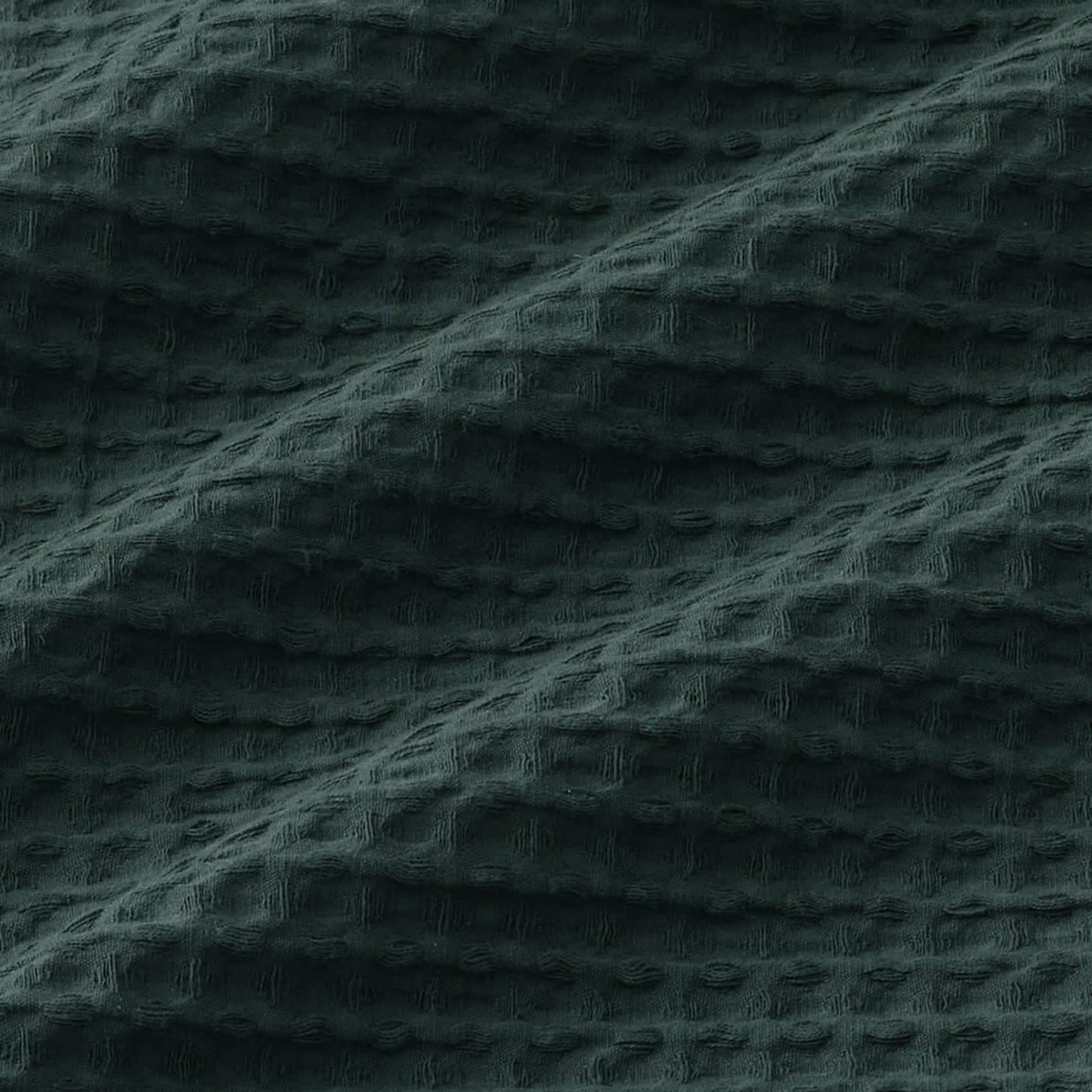 Cotton Waffle Weave Comforter Set