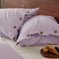 Cotton Linen Hybrid Duvet Cover Set