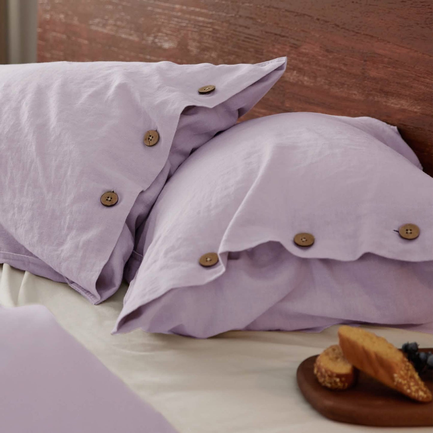 Cotton Linen Hybrid Duvet Cover Set