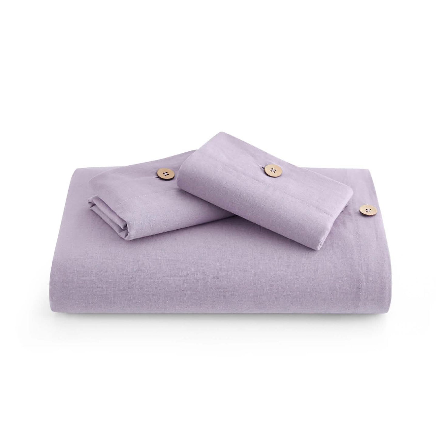 Cotton Linen Hybrid Duvet Cover Set