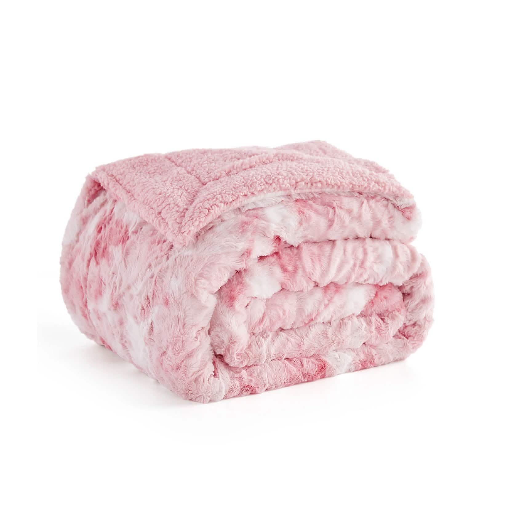 GentleSoft™ Faux Fur Sherpa Fleece Blanket