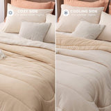 Reversible Warm and Cooling Comforter Set