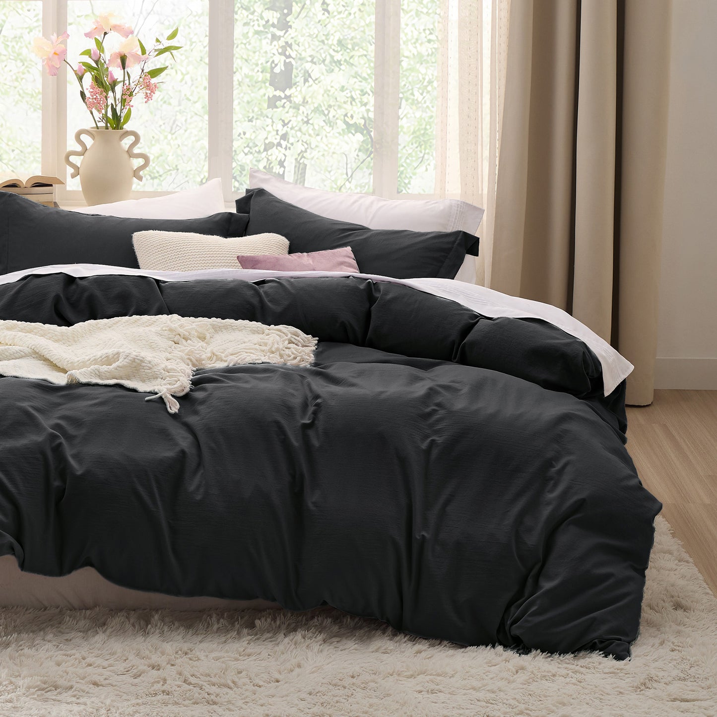 GentleSoft™ Ultra Soft Hypoallergenic Microfiber Duvet Cover Set