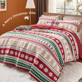 Bedsure Christmas Gingerbread Man Quilt Set