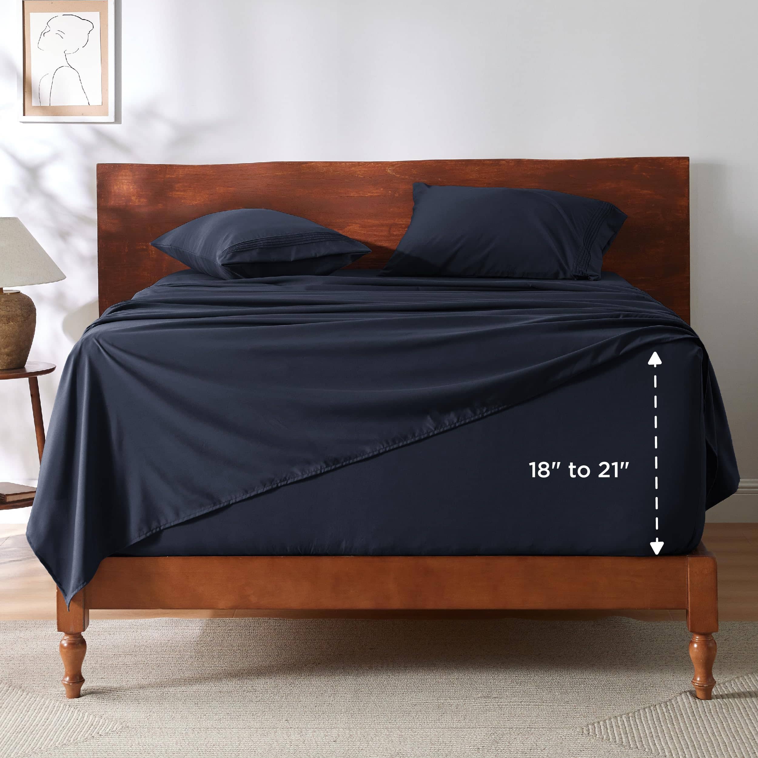 Moisture-Wicking Polyester sheet set