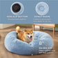 Calming Donut Bed for Dogs and Cats