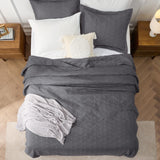 Bedsure Geometric Soft Ultrasonic Quilt Set