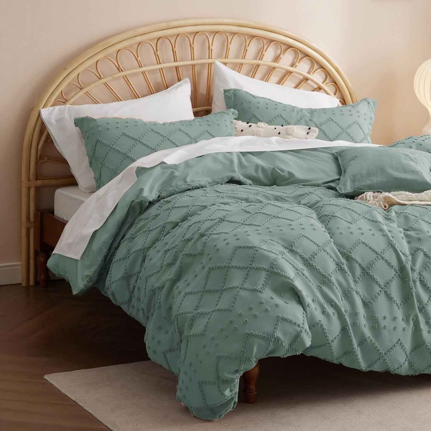 Embroidery Boho Duvet Cover Set
