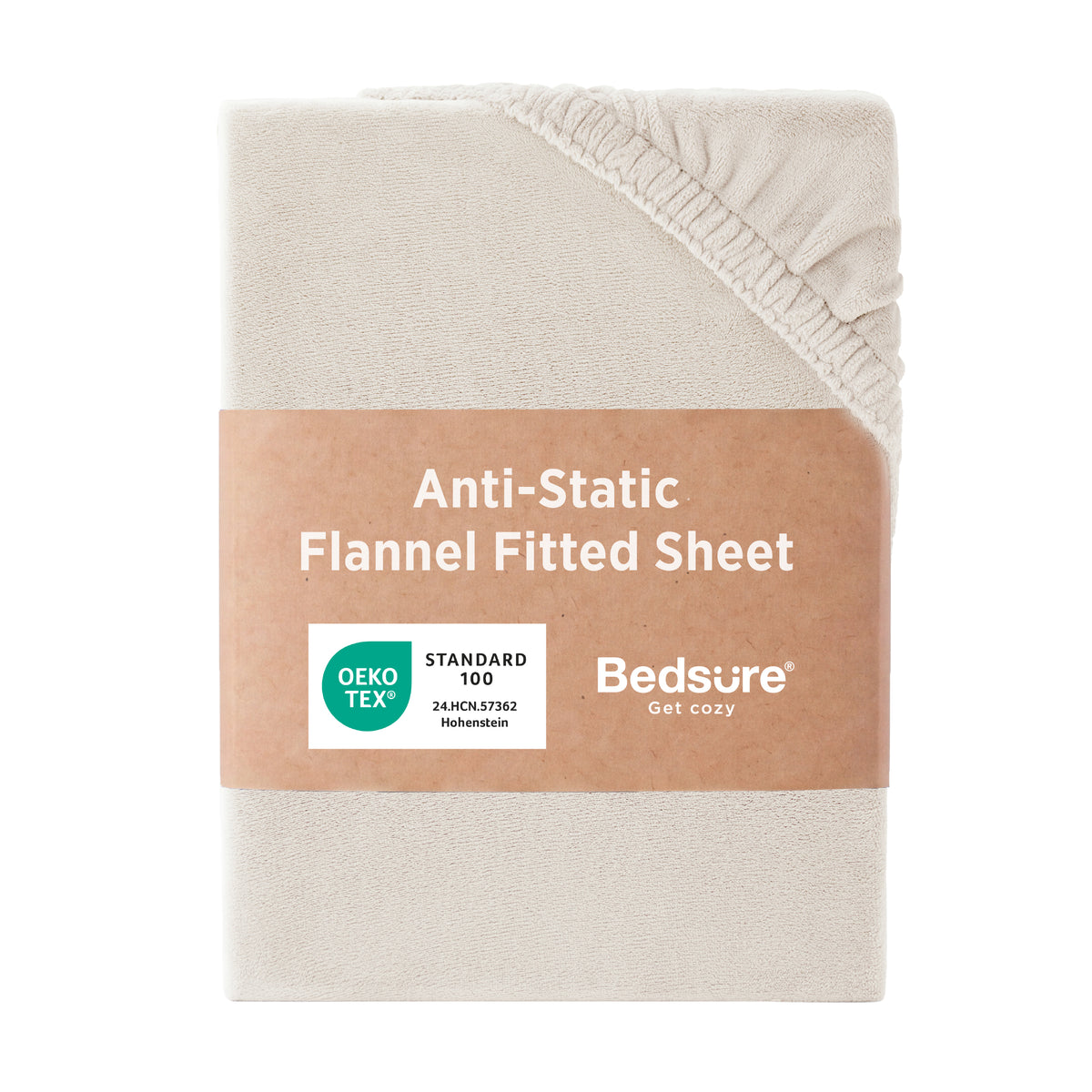 220 GSM Anti-Static Flannel Fitted Sheet