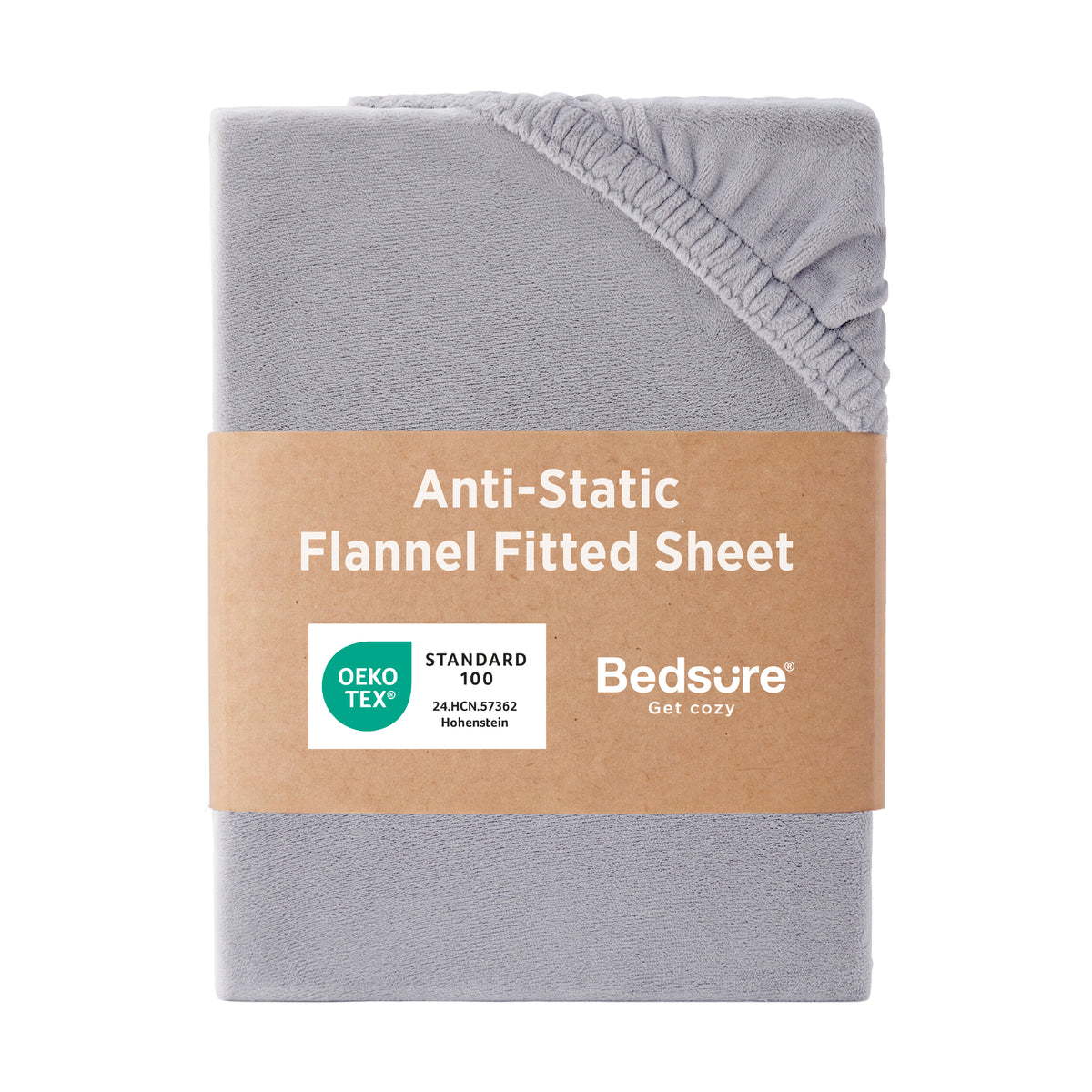 220 GSM Anti-Static Flannel Fitted Sheet