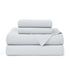 Light gray upgraded cooling sheet set, silver-infused nylon spandex blend