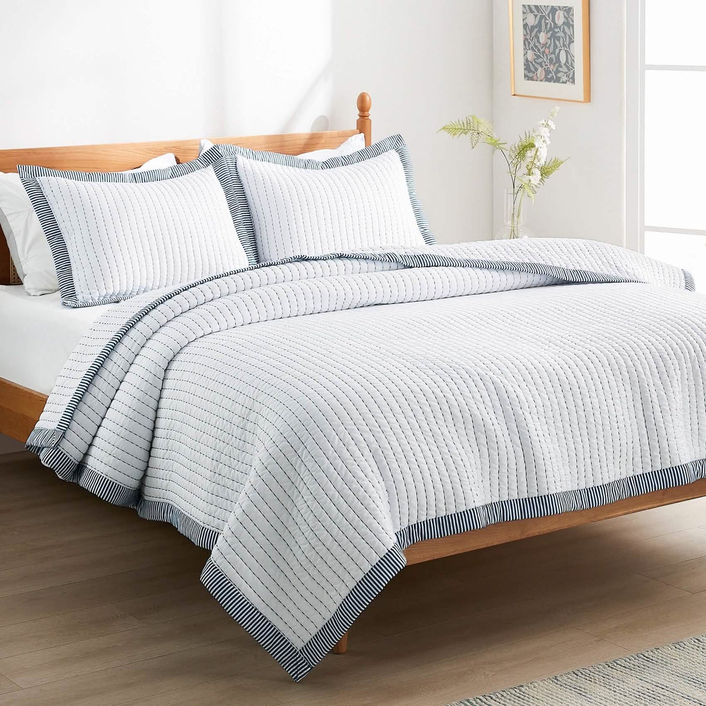 Corduroy Pattern Quilt Set