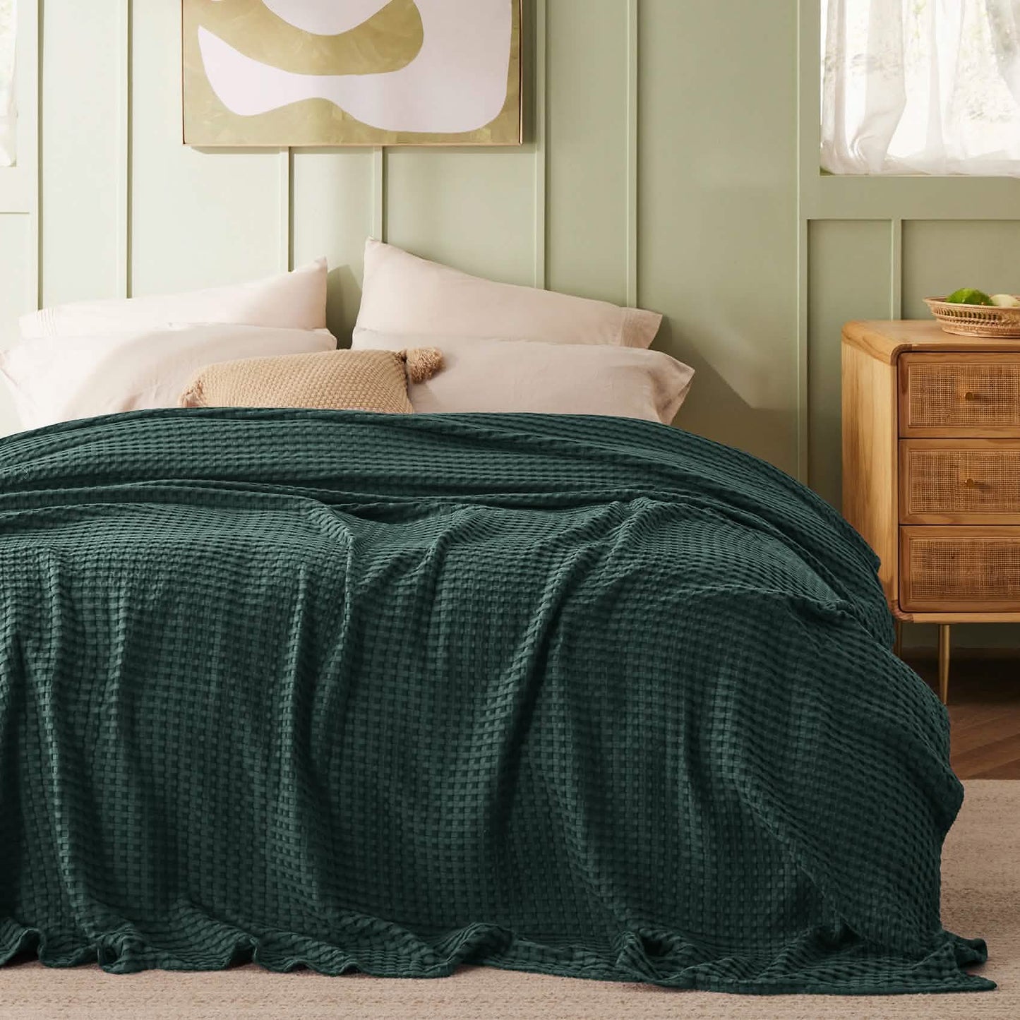 Cooling Waffle Blanket
