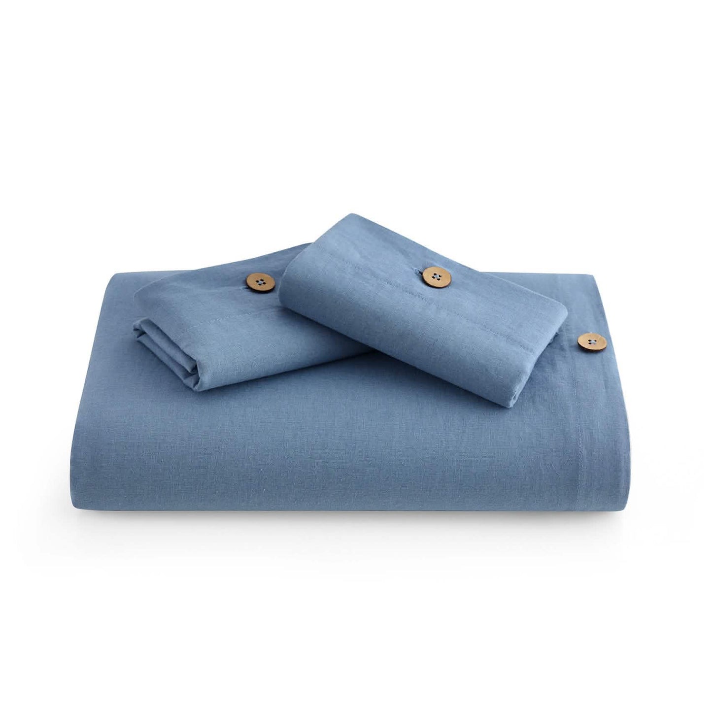 Cotton Linen Hybrid Duvet Cover Set
