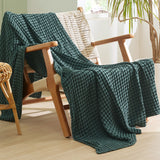 Viscose from Bamboo Waffle Weave Blanket