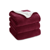 Sherpa and Fleece Reversible Blanket