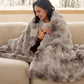 GentleSoft™ Bubble Faux Fur Blanket ( )